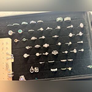 Crystal Ring 😍 As Is I lost Live Show Iteam